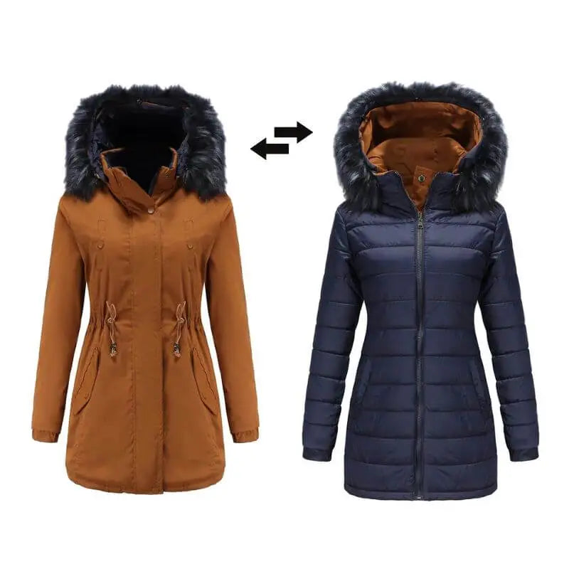 Abrigo de invierno reversible 2 en 1 Aurora™