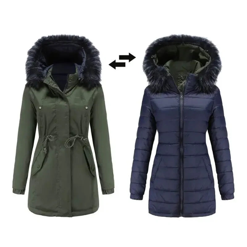 Abrigo de invierno reversible 2 en 1 Aurora™