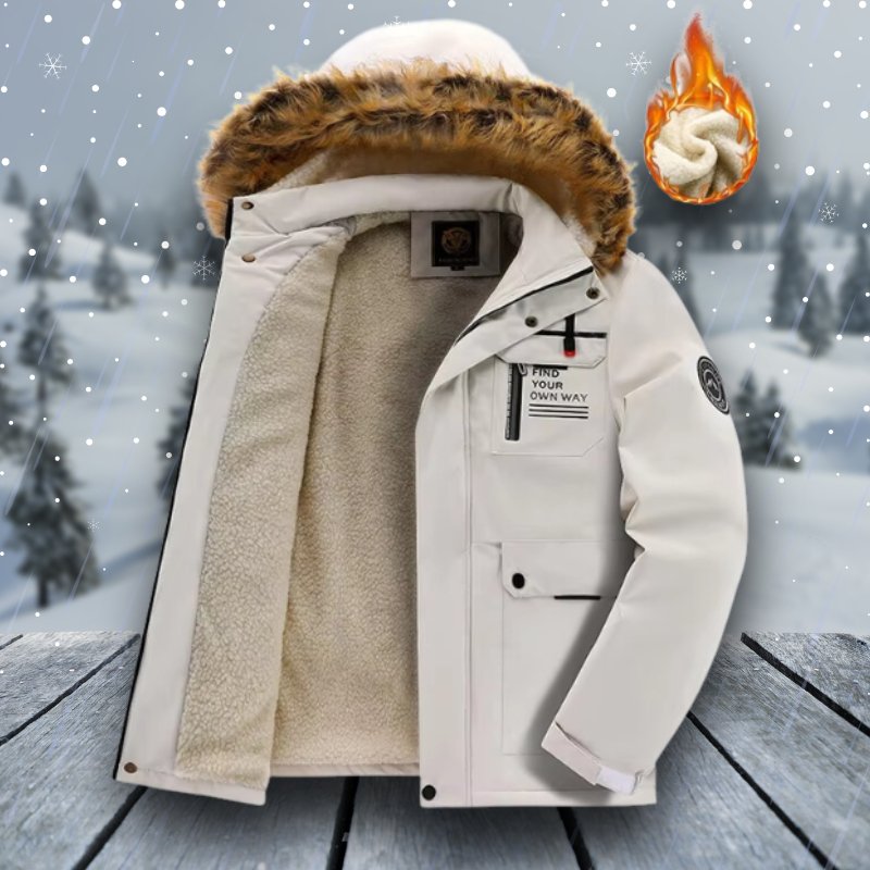 ArcticWolf™ | Warm Hooded Winter Jacket - Meliorae