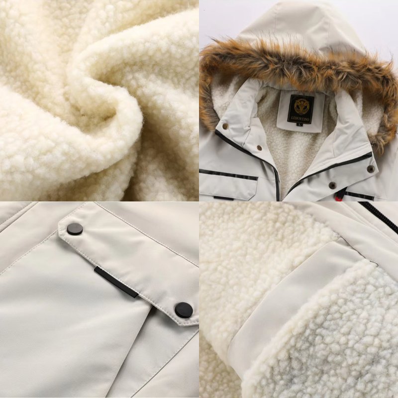 ArcticWolf™ | Warm Hooded Winter Jacket - Meliorae