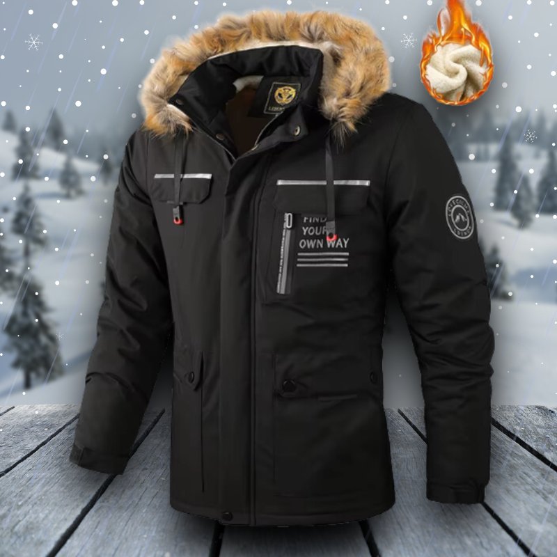 ArcticWolf™ | Warm Hooded Winter Jacket - Meliorae