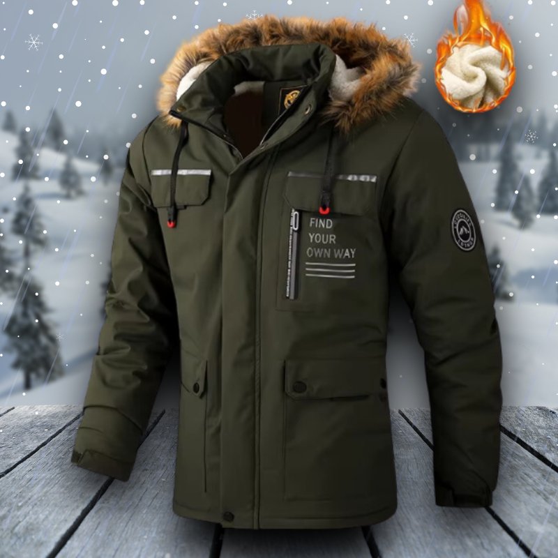 ArcticWolf™ | Warm Hooded Winter Jacket - Meliorae