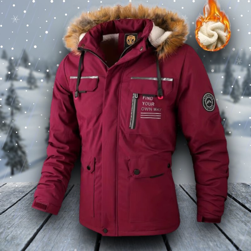 ArcticWolf™ | Warm Hooded Winter Jacket - Meliorae